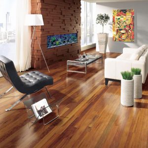 Andiroba Solid Lauzon Flooring 3-1/4 Natural Semi-Gloss