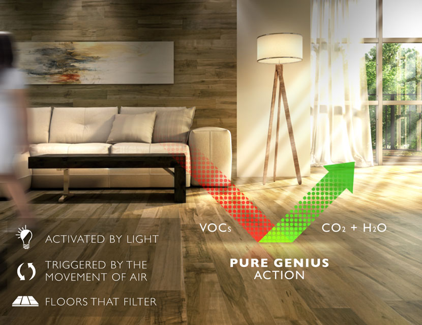 Lauzon Flooring and Pure Genius for Improved Indoor Air Quality