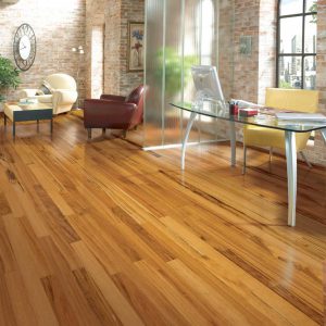 Tigerwood Solid Lauzon Flooring 3-1/4 Natural Semi-Gloss