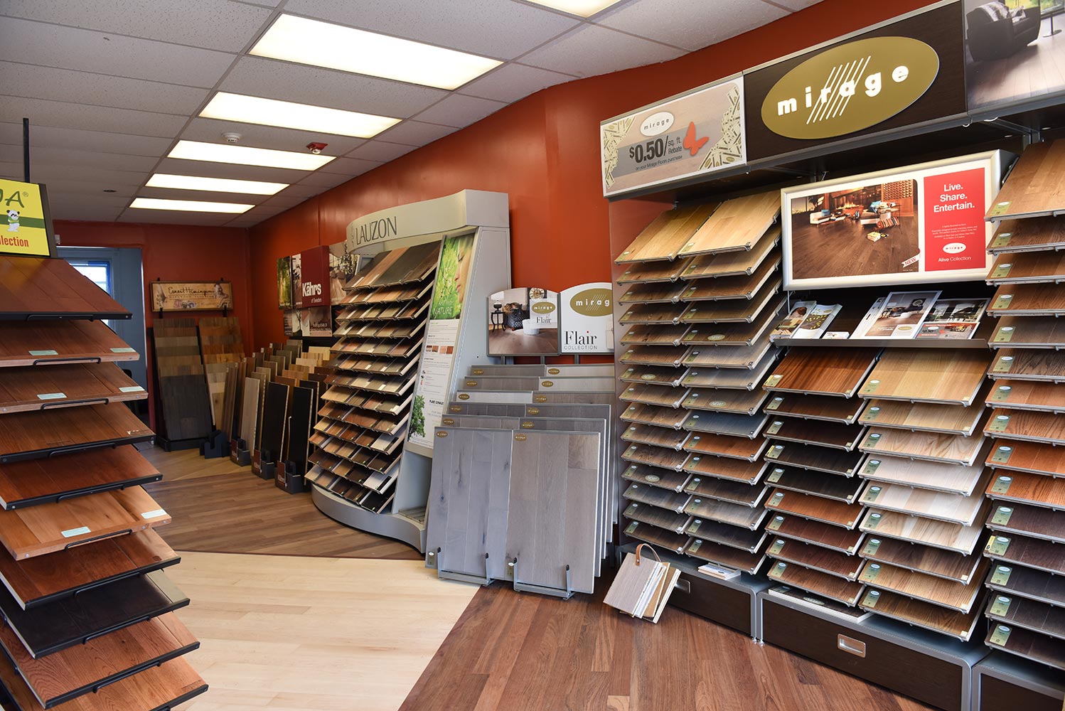 Wood Floor Planet Inc. Showroom at 425 W 46th St. New York, NY 10036 tel: 212-252-3838.