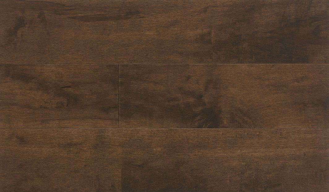 Hard Maple Chocolate Brown Engineered - Custom Wood Floors - New York