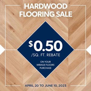 HARDWOOD flooring